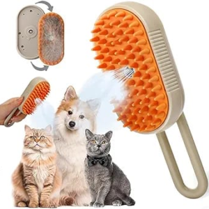Cepillo de vapor para mascotas 3 en 1