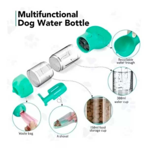 Botella Multifuncional Mascotas