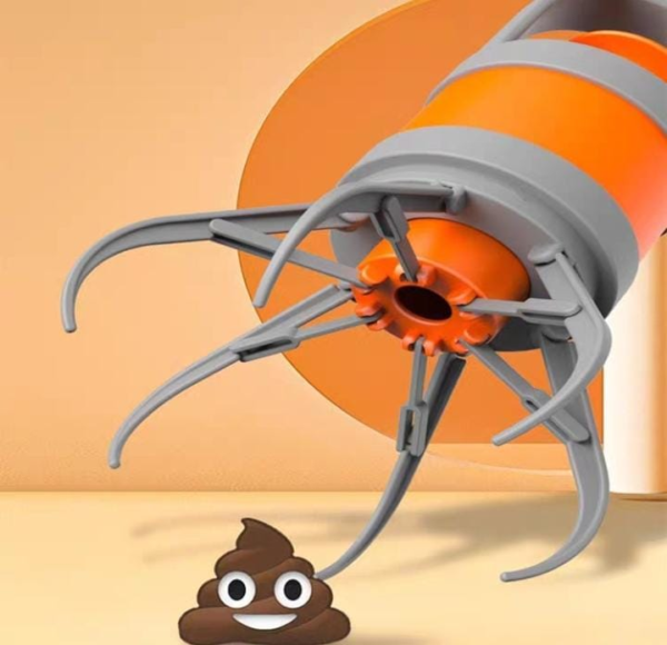 RECOGEDOR RESIDUOS PARA MASCOTAS NARAJA
