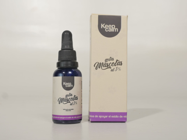 Aceite de CBD para mascotas Cont. 30mL